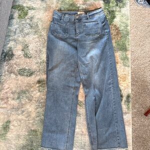 High-Rise Wide Leg Jeans